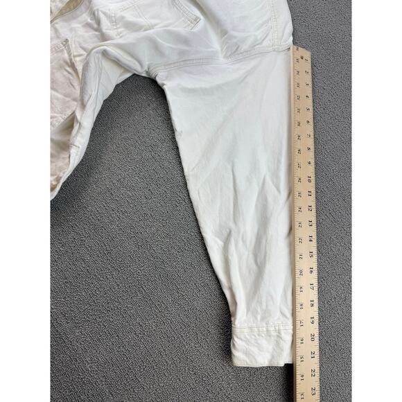 Lee x H&M Men’s Ecru Denim Chore Shirt Jacket Size M Workwear Overshirt Pockets - Picture 11 of 16